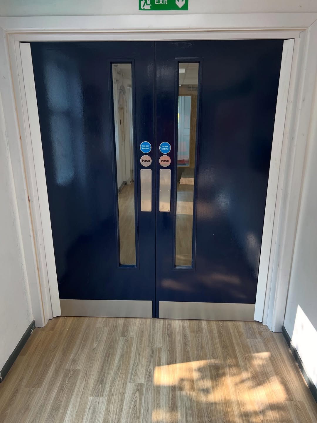 10 Fire Doors Professionally Installed for Commercial Client